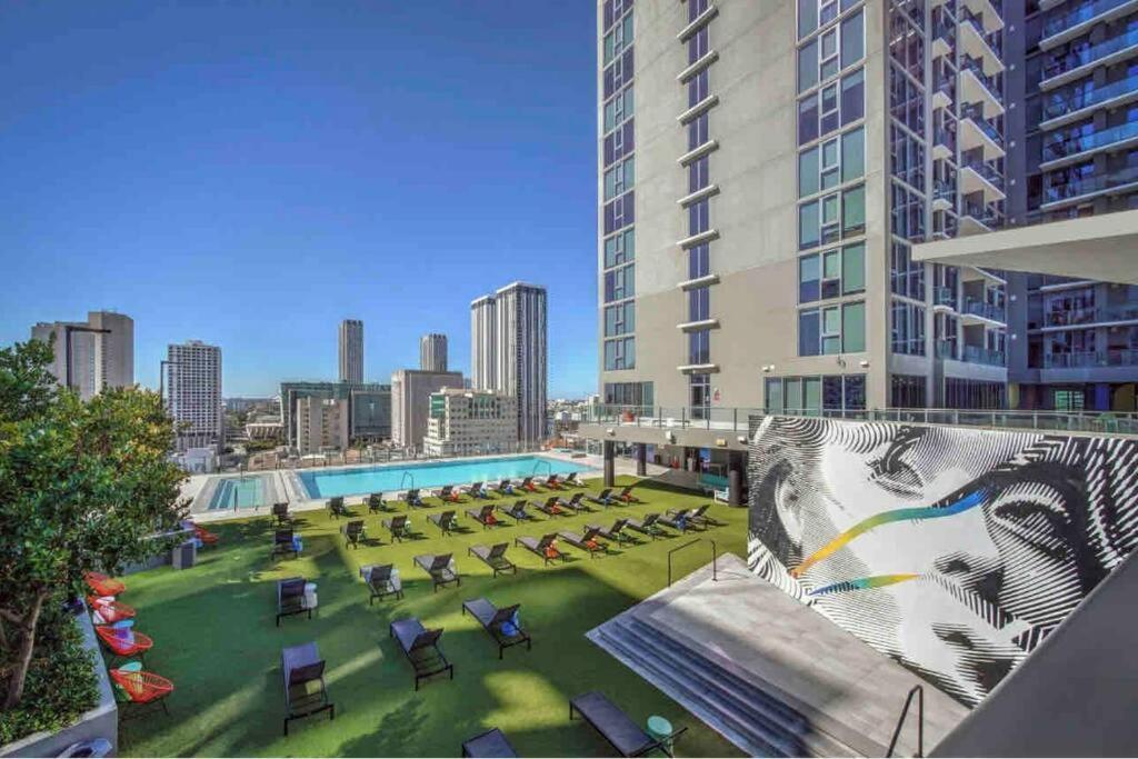 Ferienwohnung Vibrant Studio Downtown Miami Exterior foto