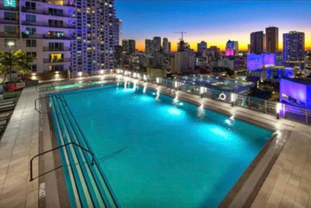 Ferienwohnung Vibrant Studio Downtown Miami Exterior foto