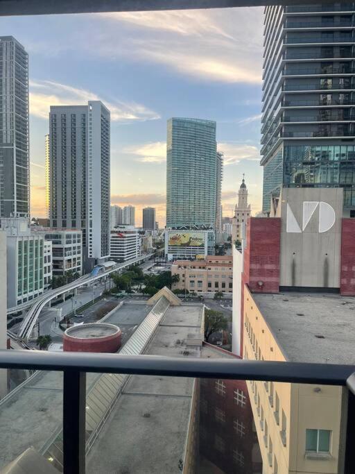 Ferienwohnung Vibrant Studio Downtown Miami Exterior foto